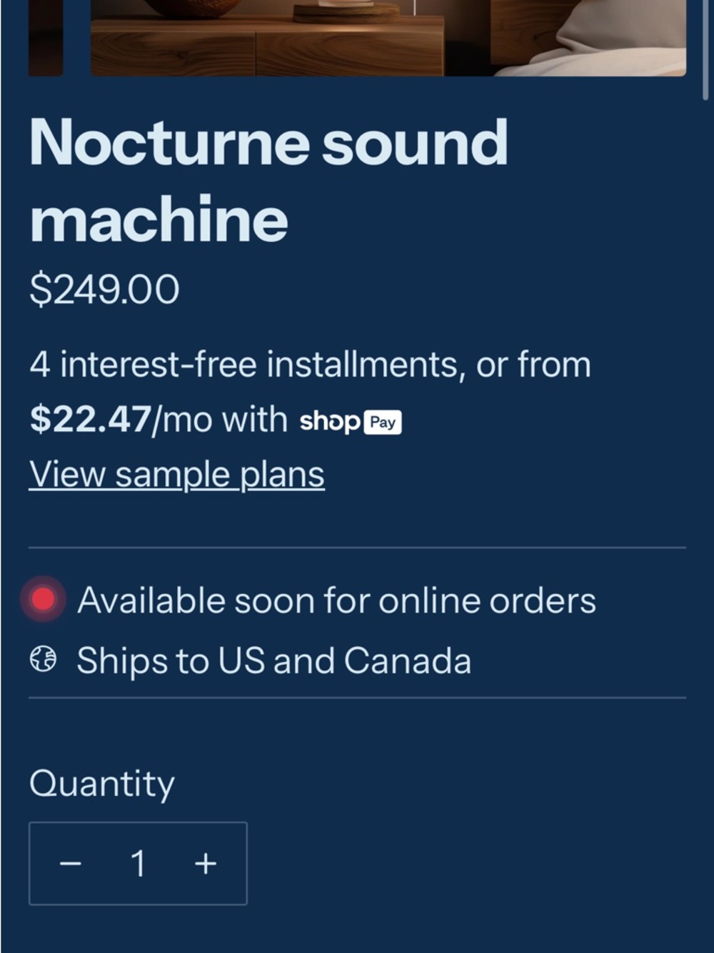 Nocturne Sound Machine - Picture 9 of 9